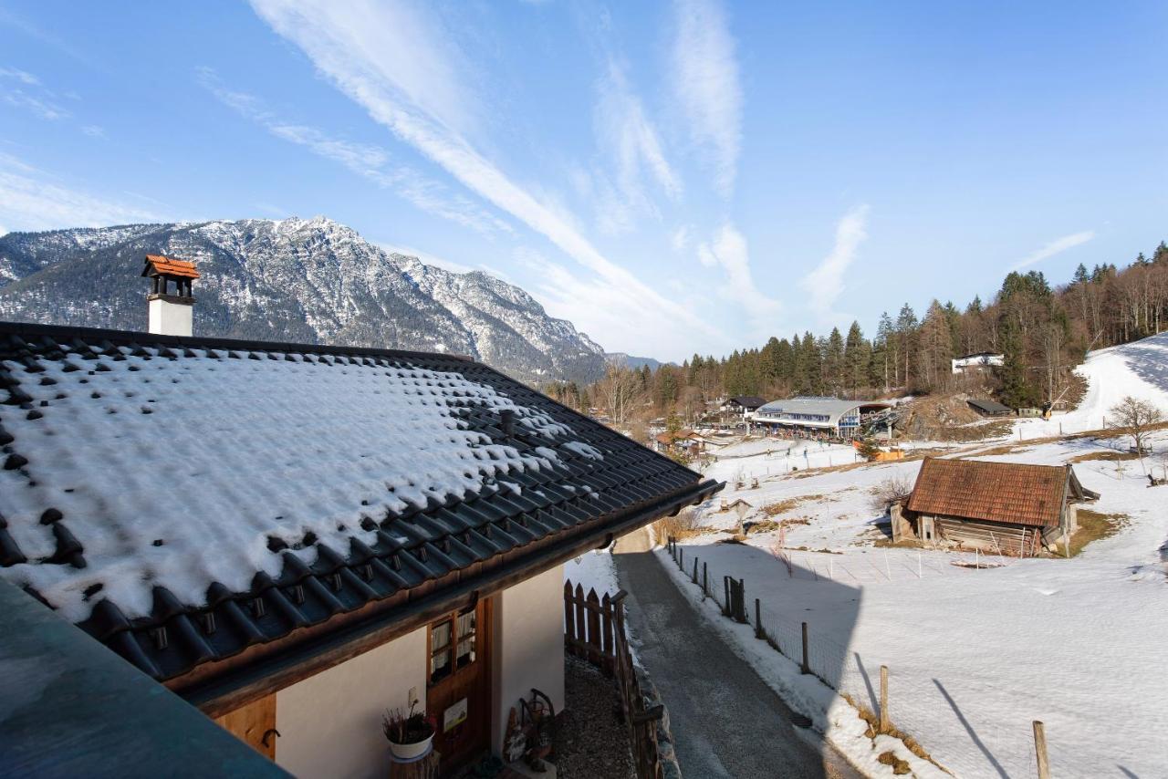 Ferienwohnung Riesserbaur Garmisch-Partenkirchen Eksteriør billede