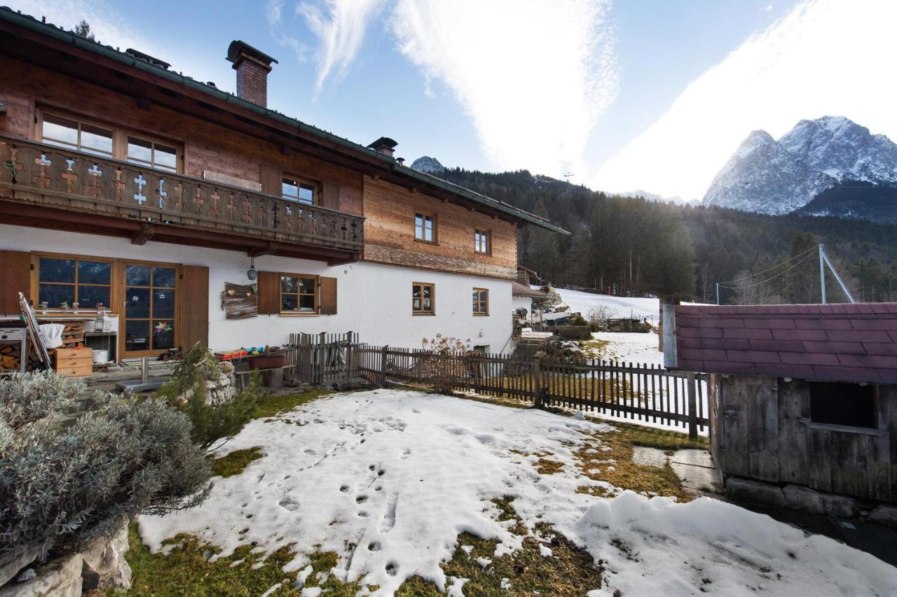 Ferienwohnung Riesserbaur Garmisch-Partenkirchen Eksteriør billede